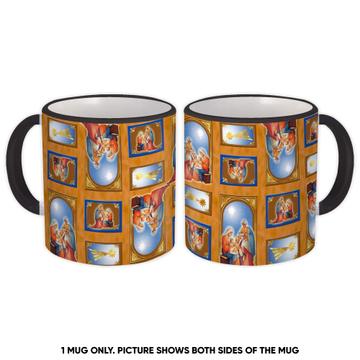 Christmas Nativity Scene : Gift Mug Jesus Holy Family Magi Religious Christian Three Kings