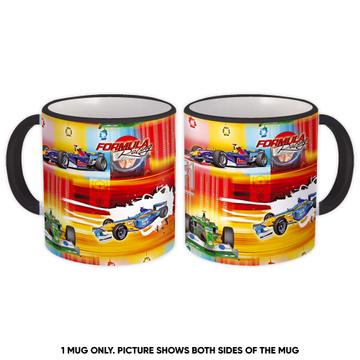 Racing Cars Rally Formula : Gift Mug For Pilot Race Lover Masculine Him Father Sport