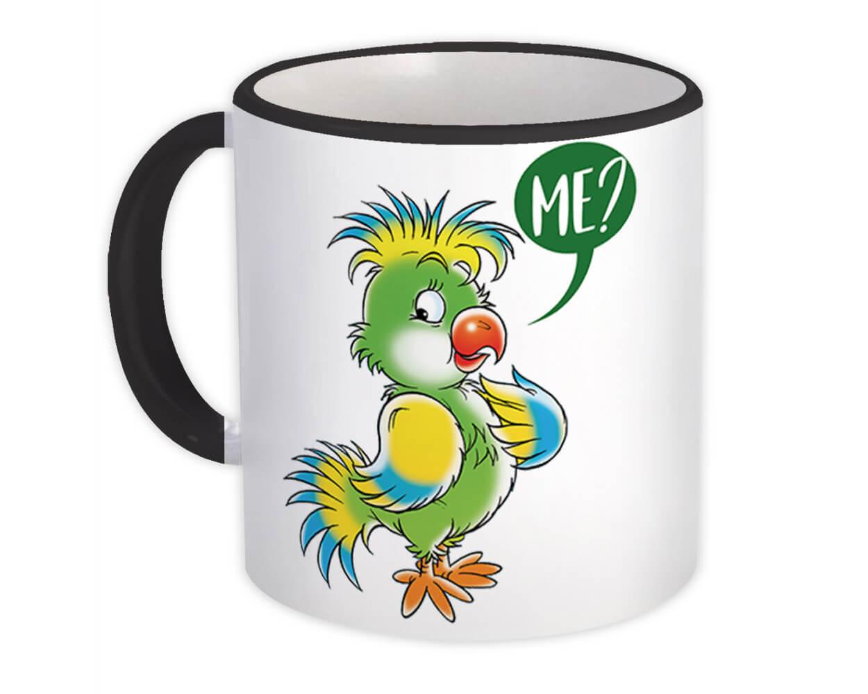 Gift Mug : Parrot Graphic Me Bird Nature Drawing Animal Cute