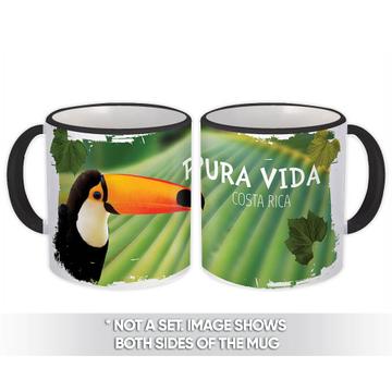 Toucan : Gift Mug Bird Tropical Animal Pura Vida Costa Rica
