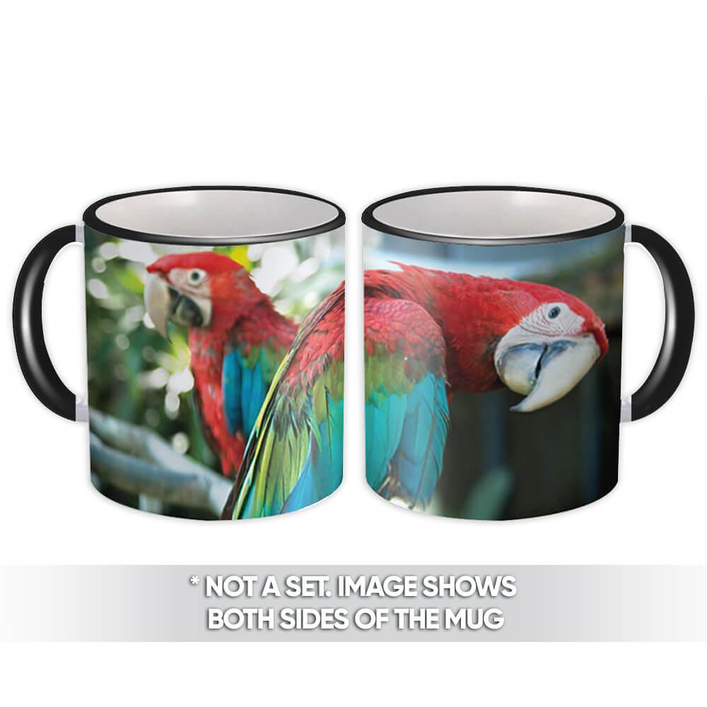 Gift Mug : Macaws Parrot Tropical Bird Animal Nature Cup