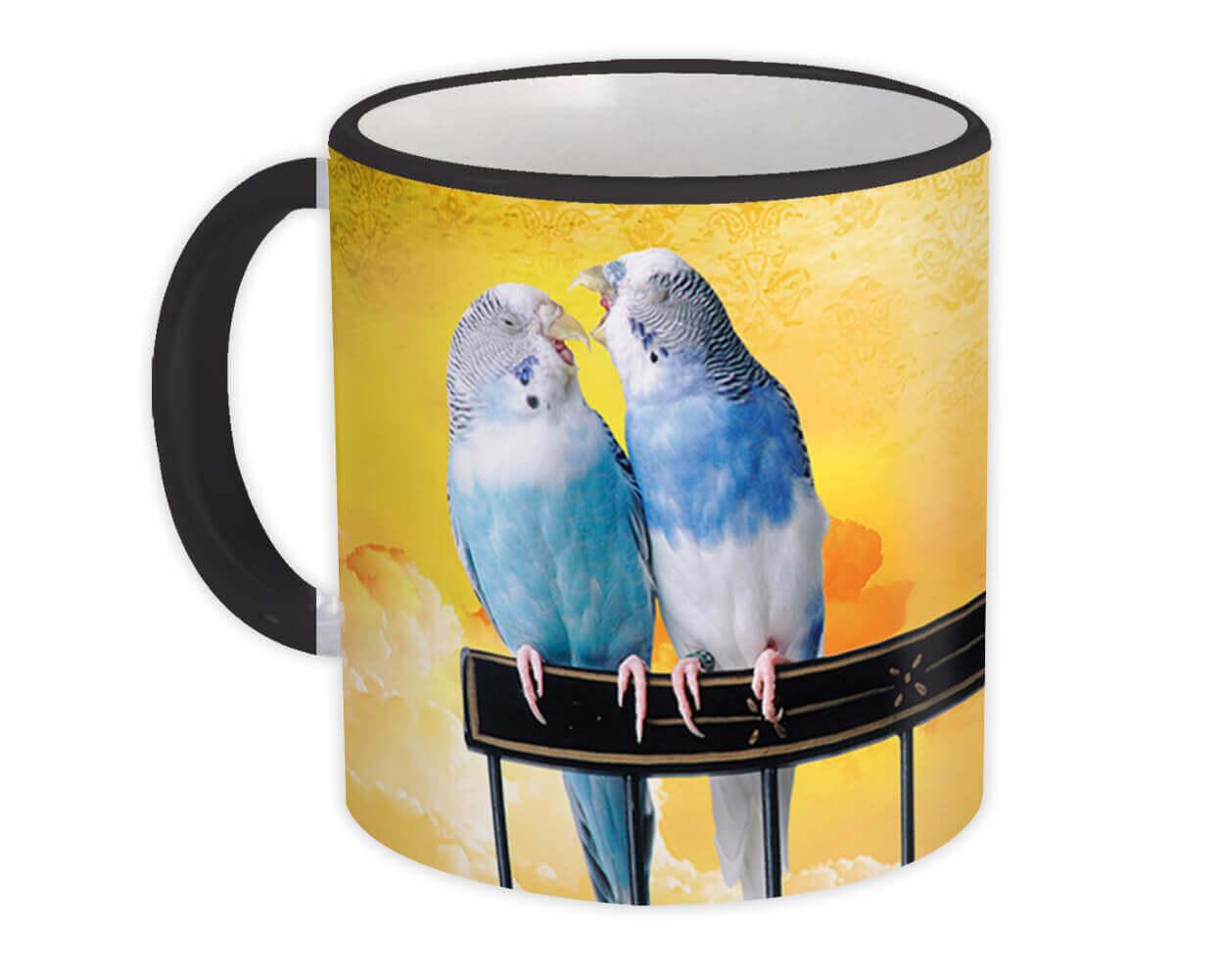 Gift Mug : Parakeet Bird Decor Lover Cute Ecology Nature Aviary