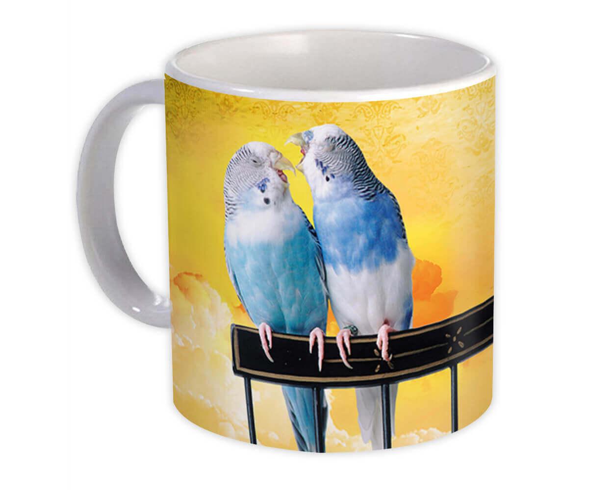 Gift Mug : Parakeet Bird Decor Lover Cute Ecology Nature Aviary