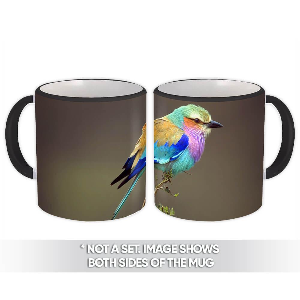 Gift Mug : Roller Bird Cute Colorful Nature Ecology Birdwatcher Coraciidae