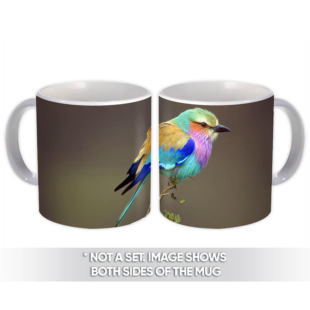 Gift Mug : Roller Bird Cute Colorful Nature Ecology Birdwatcher Coraciidae