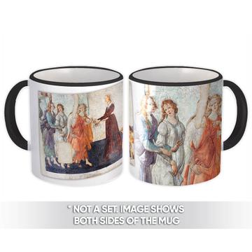 Botticelli Three Graces : Gift Mug Famous Oil Painting Art Artist Painter