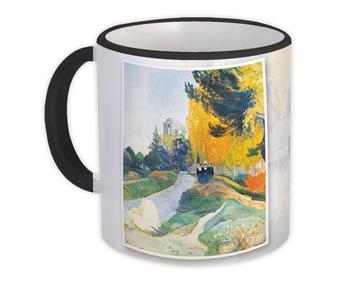 gauguin Les Alyscamps : Gift Mug Famous Oil Painting Art Artist Painter