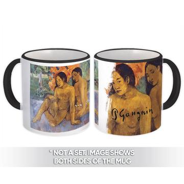 Et L or de Leurs Corps Paul Gauguin : Gift Mug Famous Oil Painting Art Artist Painter