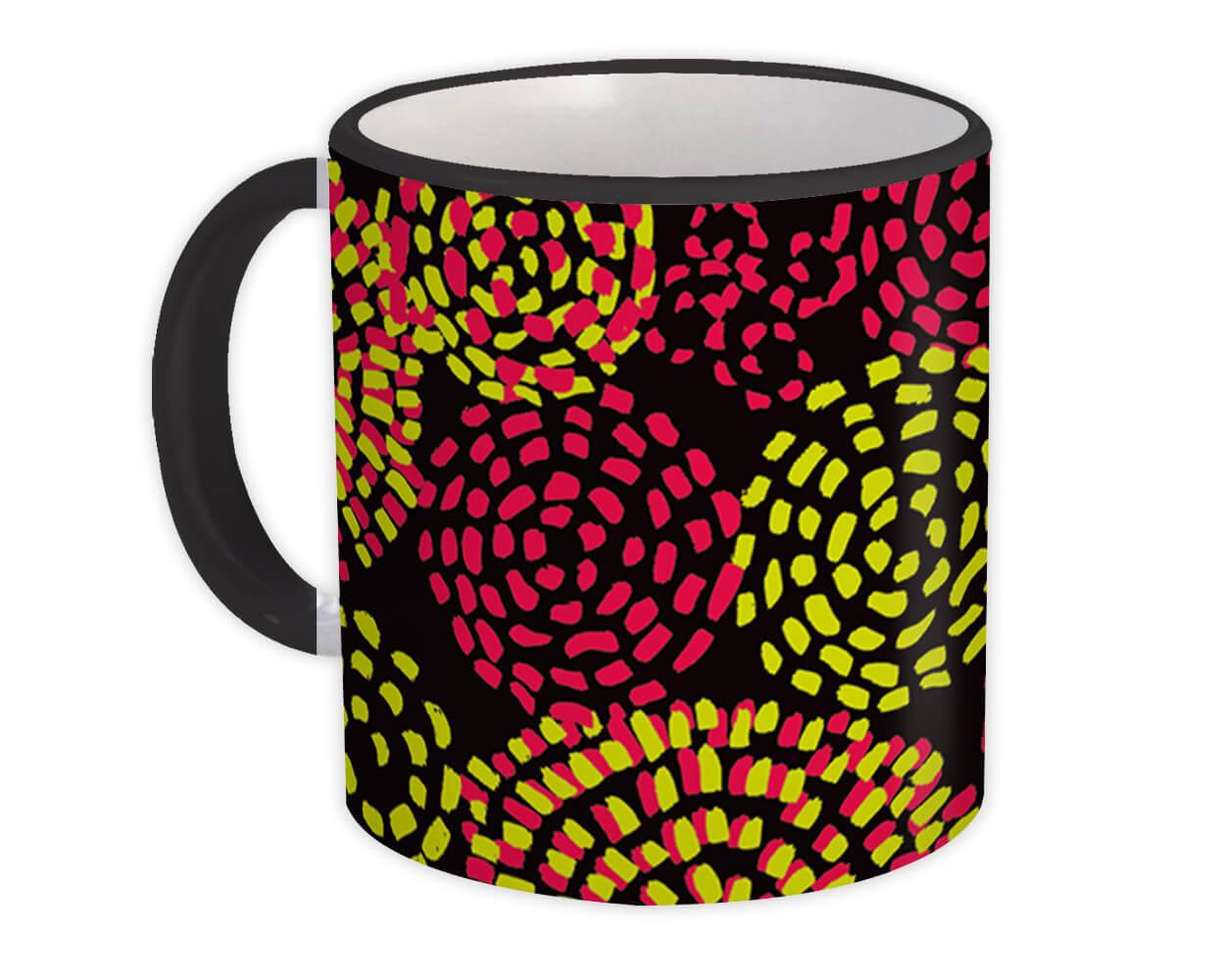 Gift Mug : Abstract Colorful Dots All Occasion Birthday Christmas Xmas