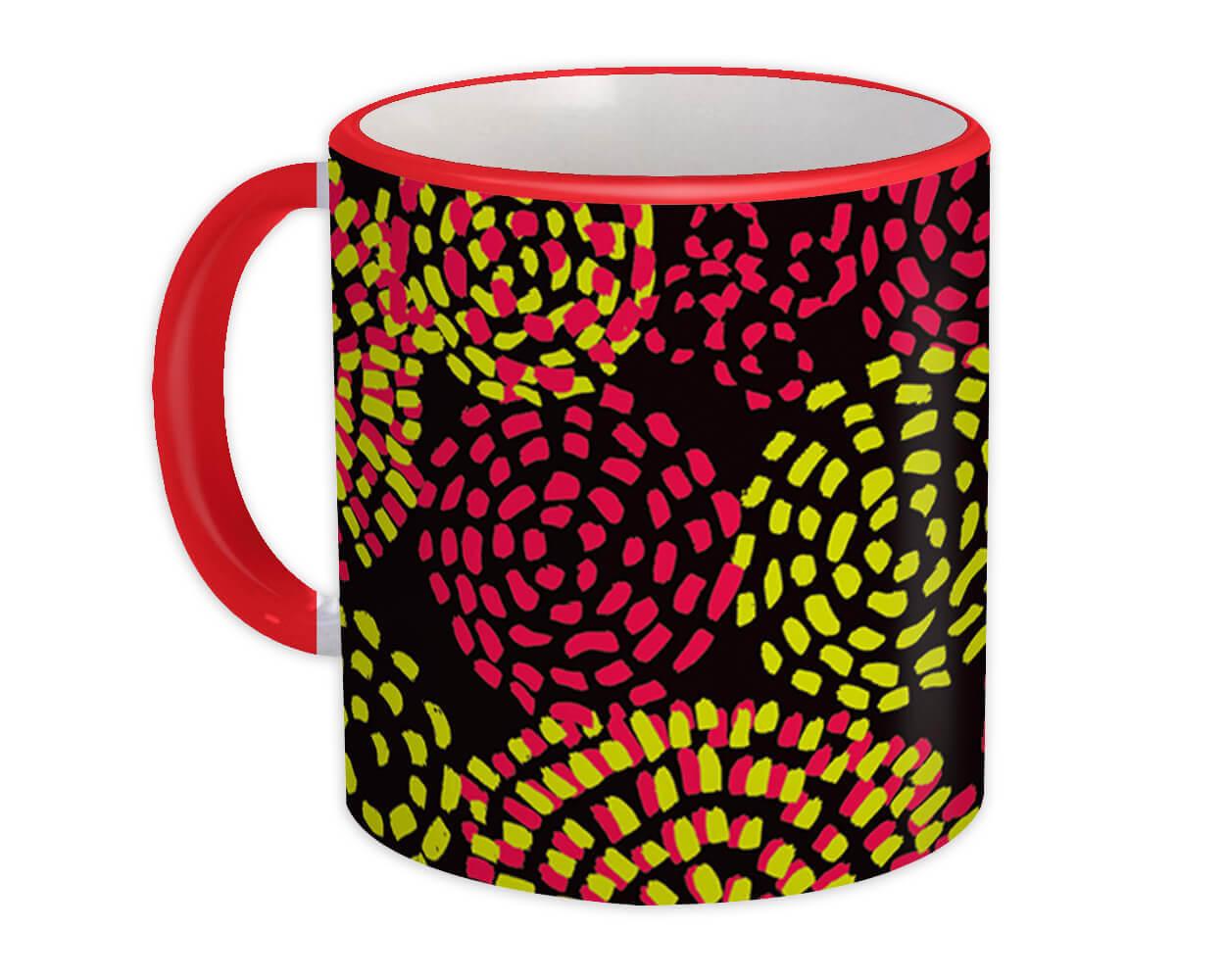 Gift Mug : Abstract Colorful Dots All Occasion Birthday Christmas Xmas