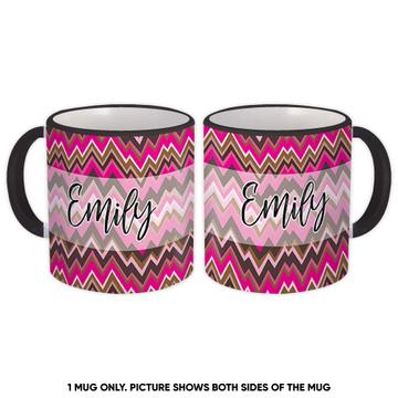 Chevron Missoni Pattern : Gift Mug Seamless Abstract Stripes For Best Friend Her Girl Print