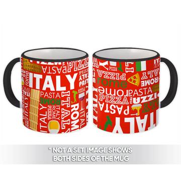 Rome Italy : Gift Mug Trip Coliseum Gondola Kitchen Decor Flag Pattern Diy Wallpaper