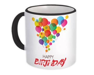 Happy Birthday Balloons : Gift Mug