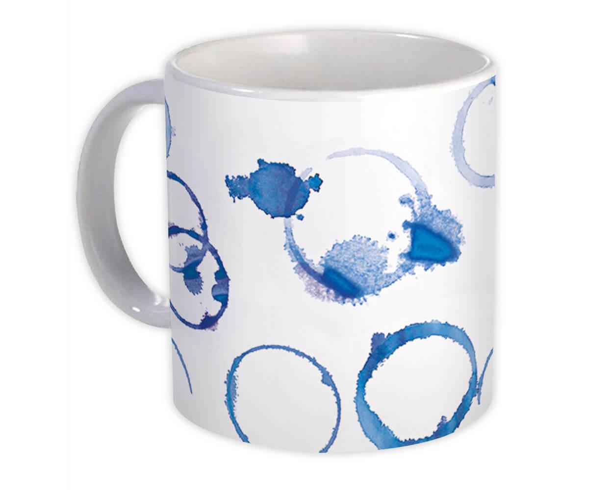 Gift Mug : Watercolor Abstract Modern Home Decor Pattern Shapes Neutral