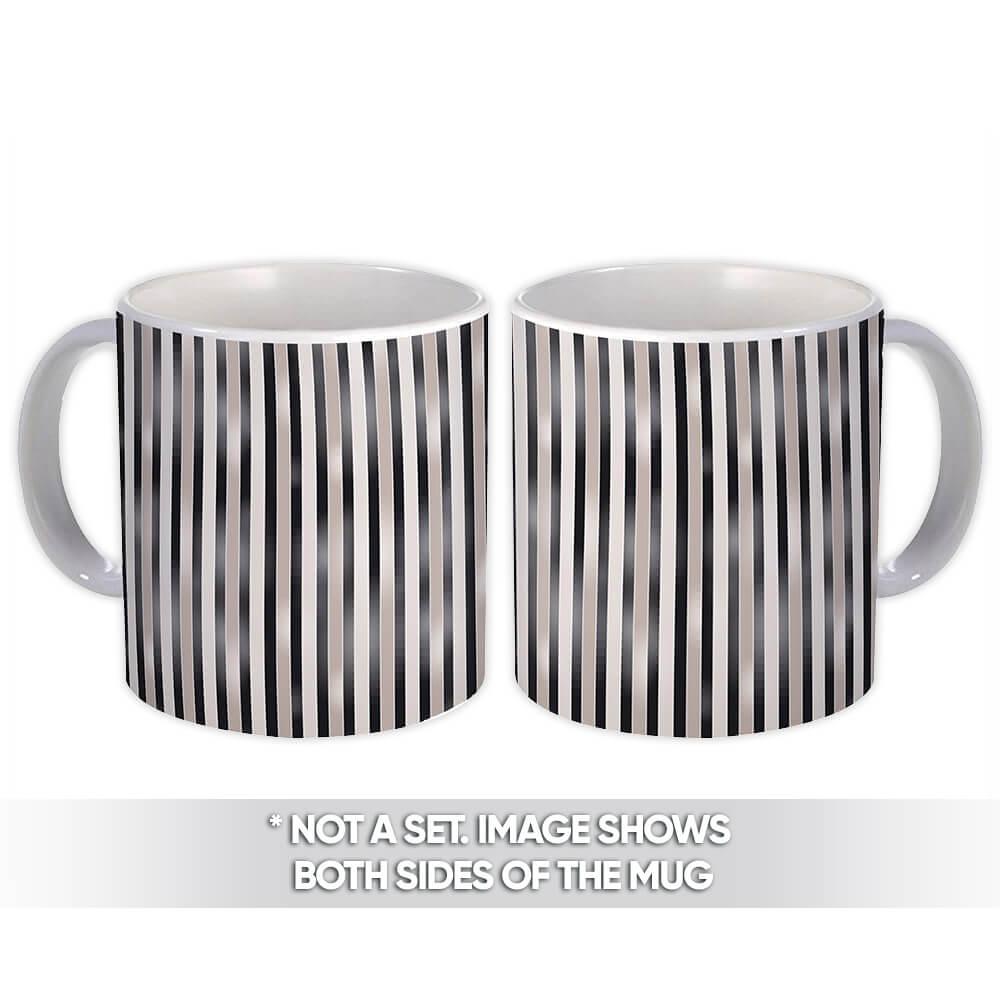 Gift Mug : Stripes Pattern Abstract Lines Home Wall Decor Coworker Father