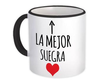 La Mejor Suegra : Gift Mug Mother-in-Law Love Family Spanish Espanol Christmas