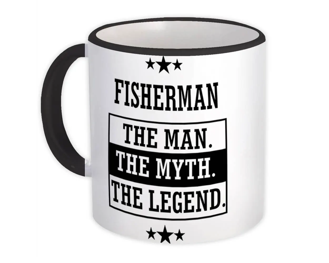 The Man The Myth The Fishing Legend Mug