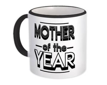 MOTHER of The Year : Gift Mug Christmas Birthday Mom Secret Santa Gift Idea Holidays Gift