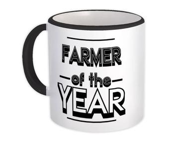 FARMER of The Year : Gift Mug Christmas Birthday Work Job