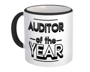 AUDITOR of The Year : Gift Mug Christmas Birthday Work Job