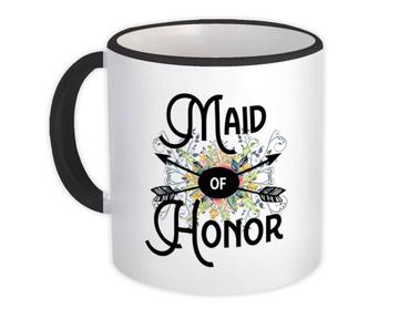 Maid of Honor : Gift Mug Wedding Favors Bachelorette Bridal Party Engagement
