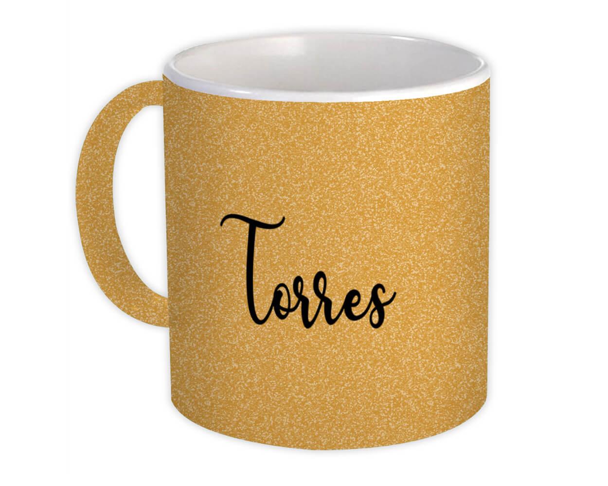 Gift Mug : Torres Cursive Travel Souvenir Country Brasil