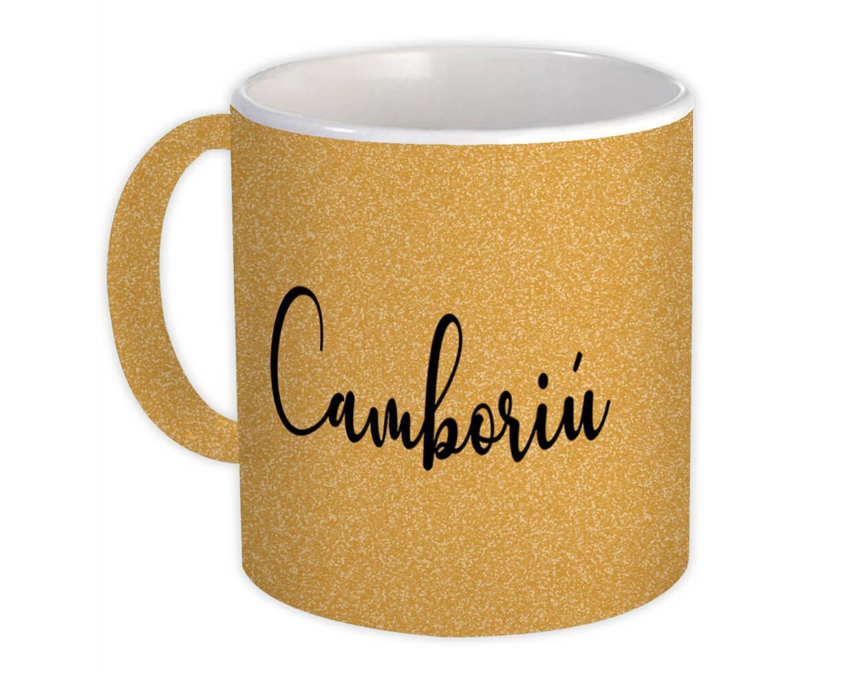 Gift Mug : Camboriú Cursive Travel Souvenir Country Brasil