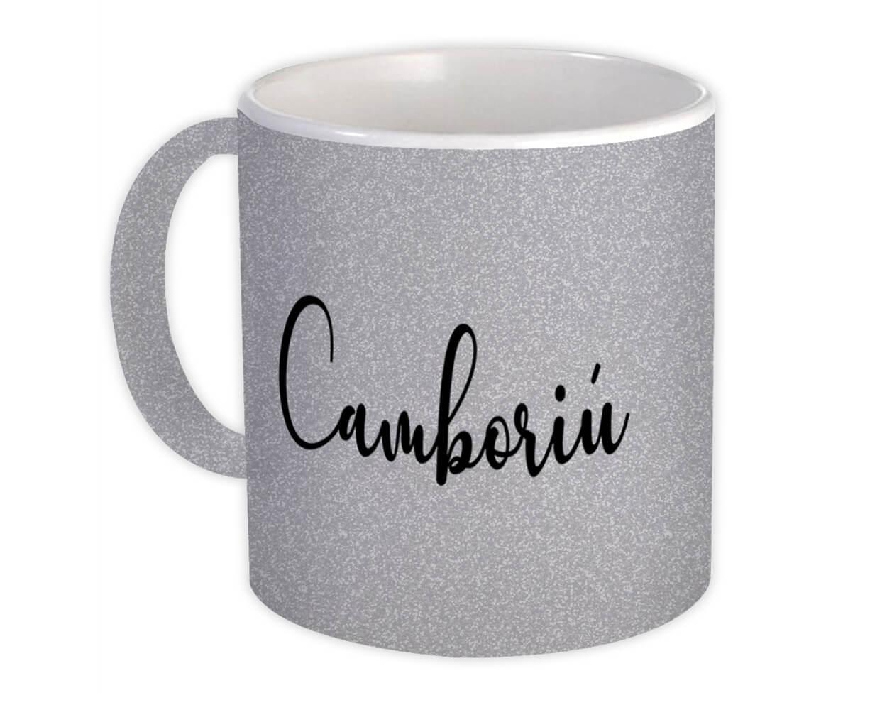 Gift Mug : Camboriú Cursive Travel Souvenir Country Brasil