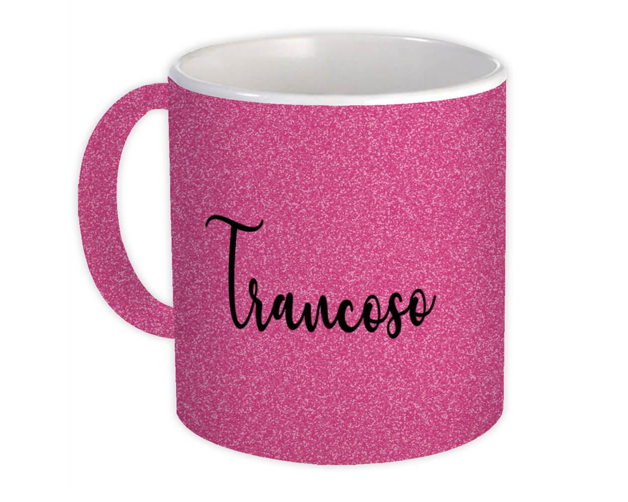 Gift Mug : Trancoso Cursive Travel Souvenir Country Brasil