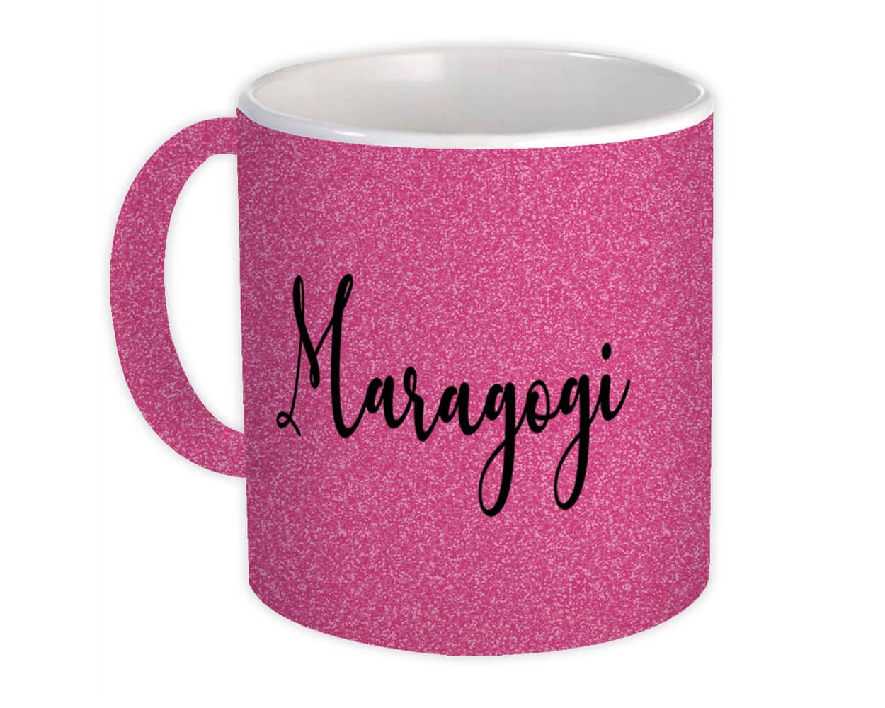 Gift Mug : Maragogi Cursive Travel Souvenir Country Brasil