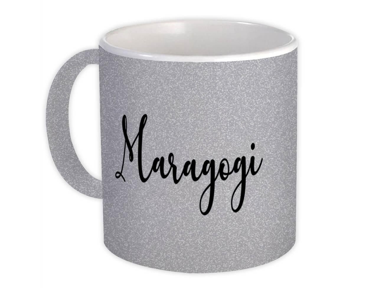 Gift Mug : Maragogi Cursive Travel Souvenir Country Brasil