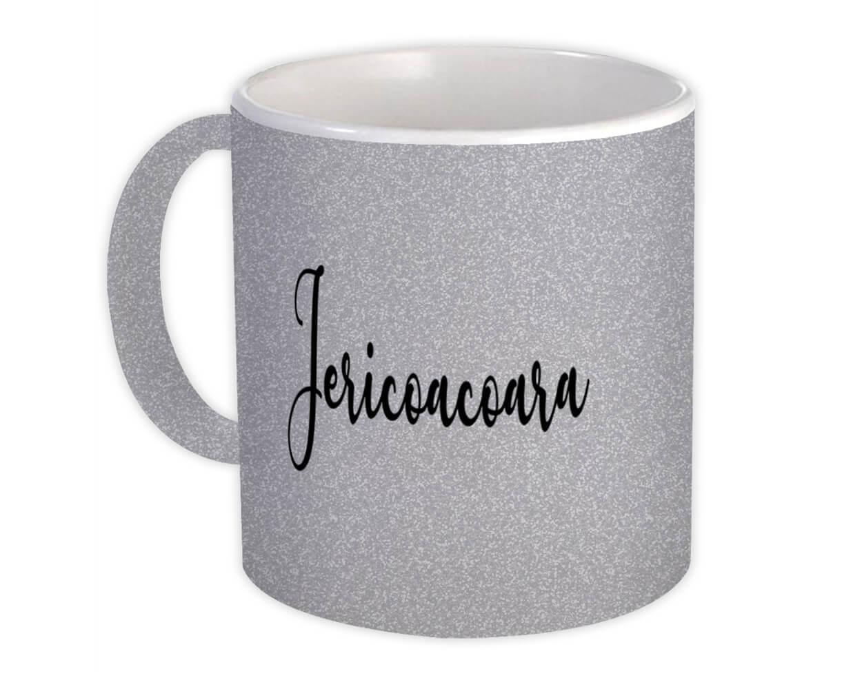 Gift Mug : Jericoacoara Cursive Travel Souvenir Country Brasil