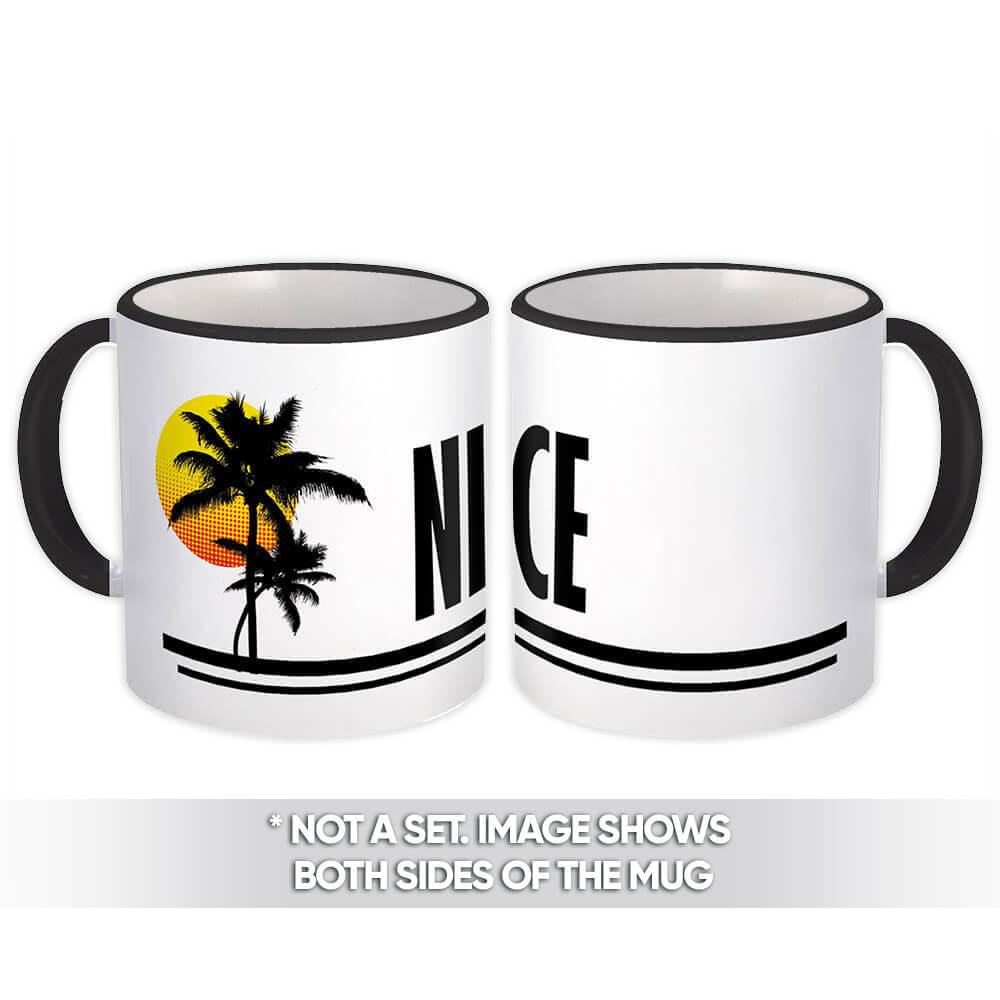 Gift Mug : Nice France Tropical Beach Travel Souvenir Summer