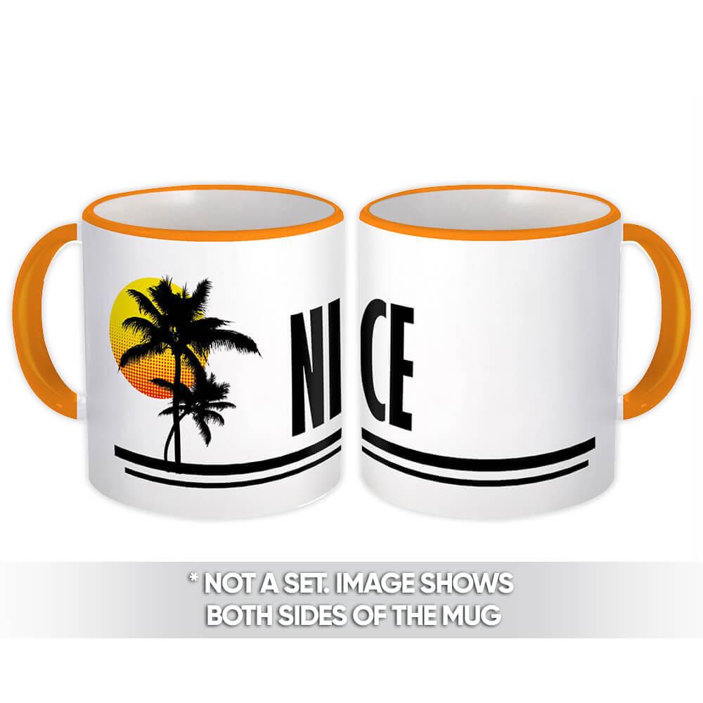 Gift Mug : Nice France Tropical Beach Travel Souvenir Summer