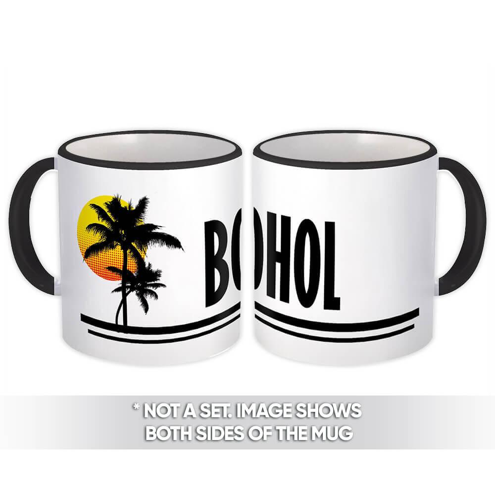 Gift Mug : Bohol Philippines Tropical Beach Travel Souvenir