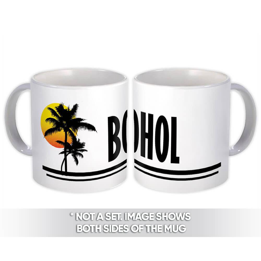 Gift Mug : Bohol Philippines Tropical Beach Travel Souvenir