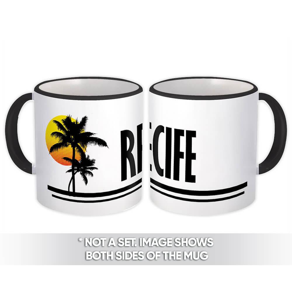 Gift Mug : Recife Brasil Tropical Beach Travel Souvenir