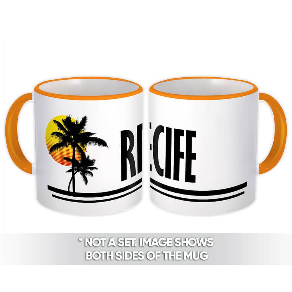 Gift Mug : Recife Brasil Tropical Beach Travel Souvenir