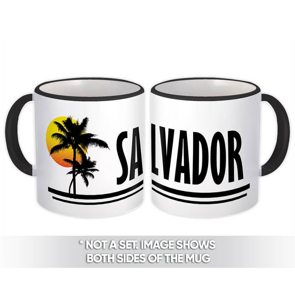 Gift Mug : Salvador Brasil Tropical Beach Travel Souvenir