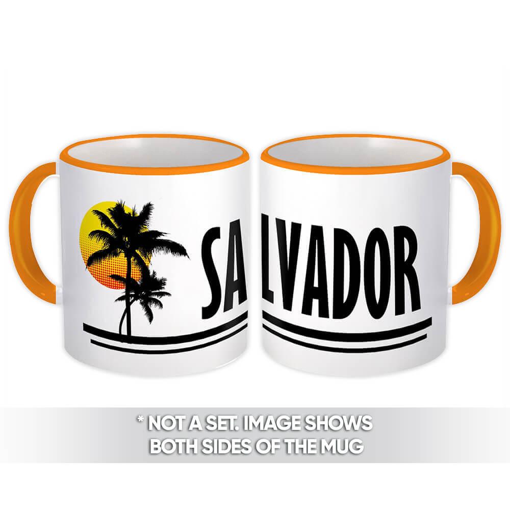 Gift Mug : Salvador Brasil Tropical Beach Travel Souvenir