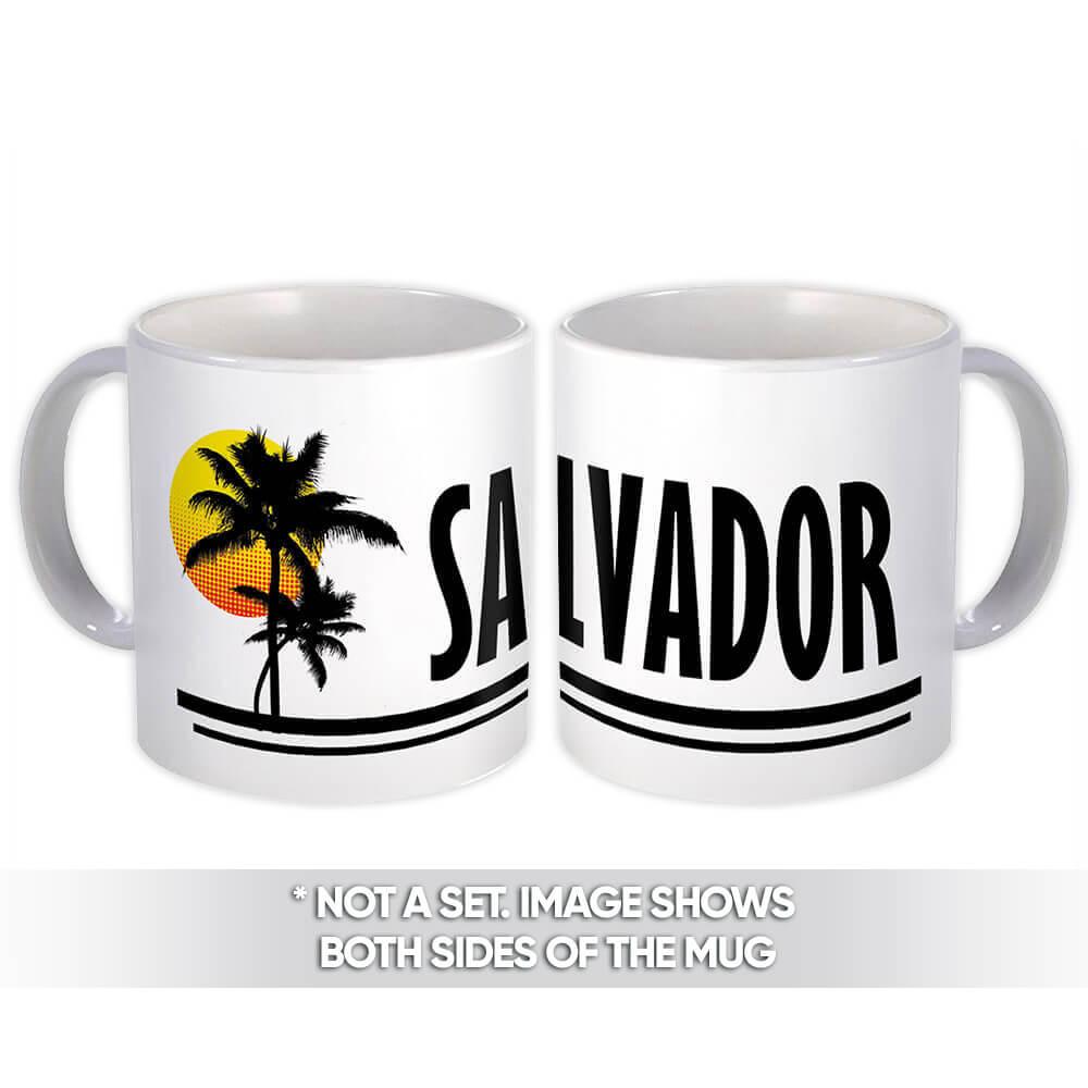 Gift Mug : Salvador Brasil Tropical Beach Travel Souvenir