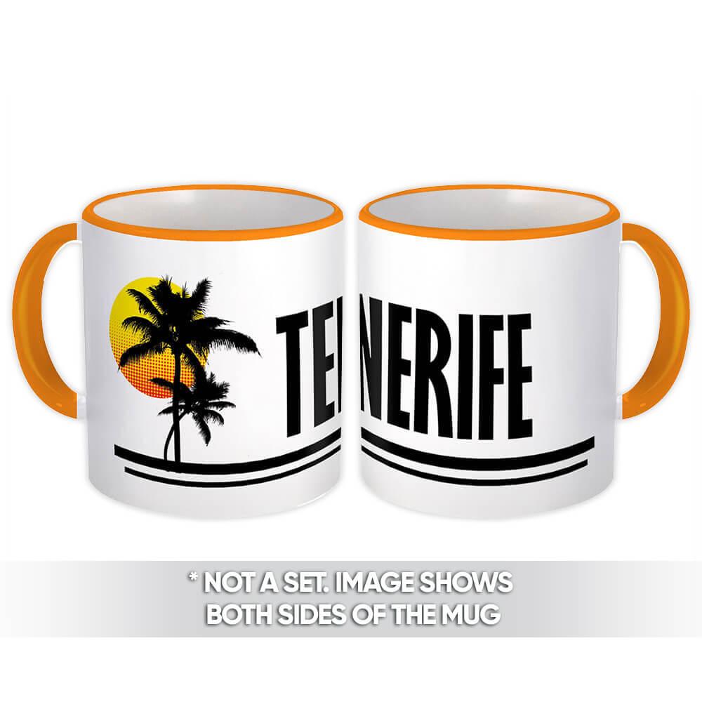 Gift Mug : Tenerife Spain Tropical Beach Travel Souvenir