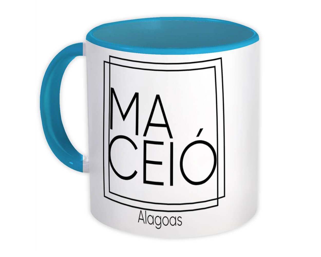 Gift Mug : Maceió Square Souvenir Travel Beach Alagoas Brasil