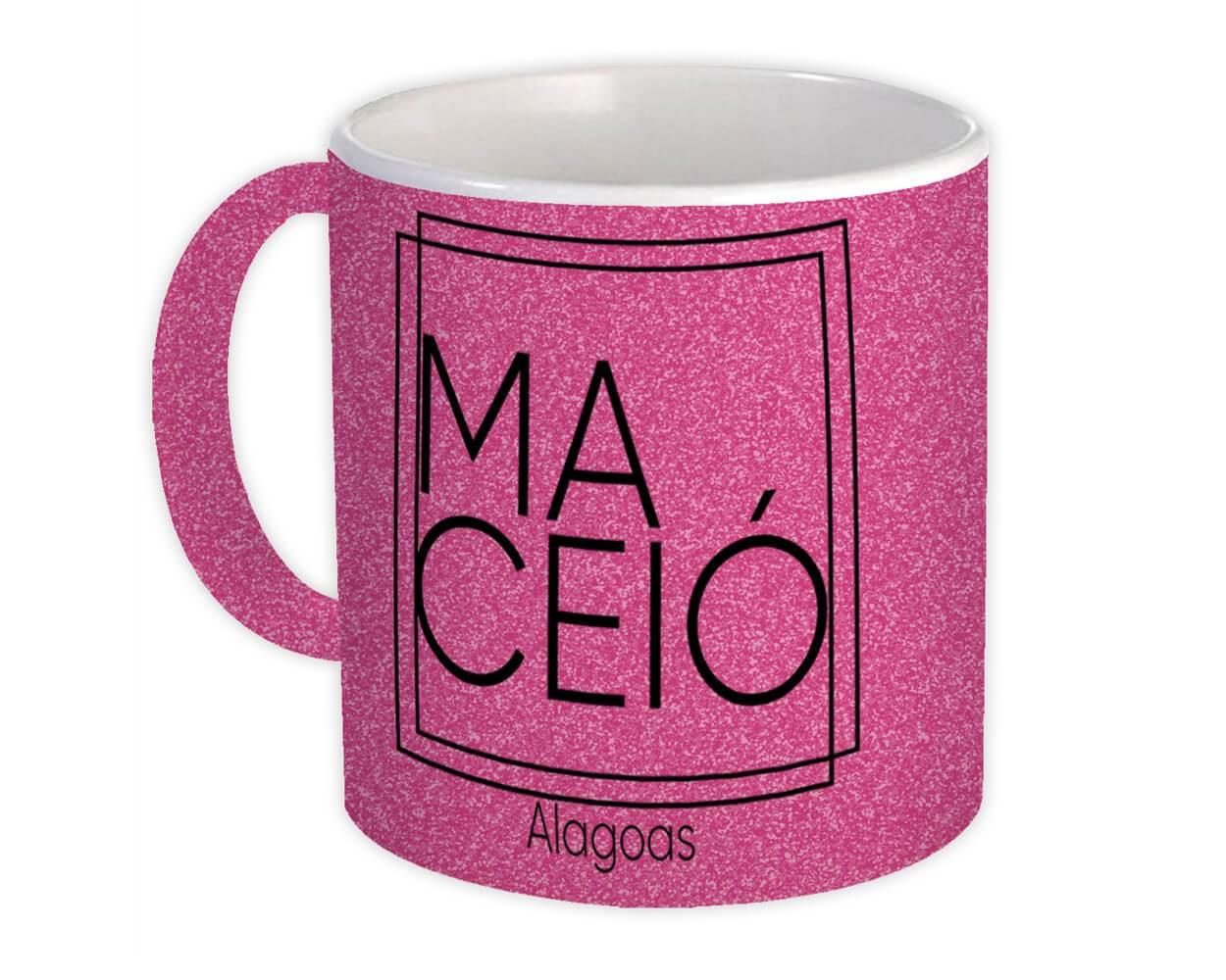 Gift Mug : Maceió Square Souvenir Travel Beach Alagoas Brasil