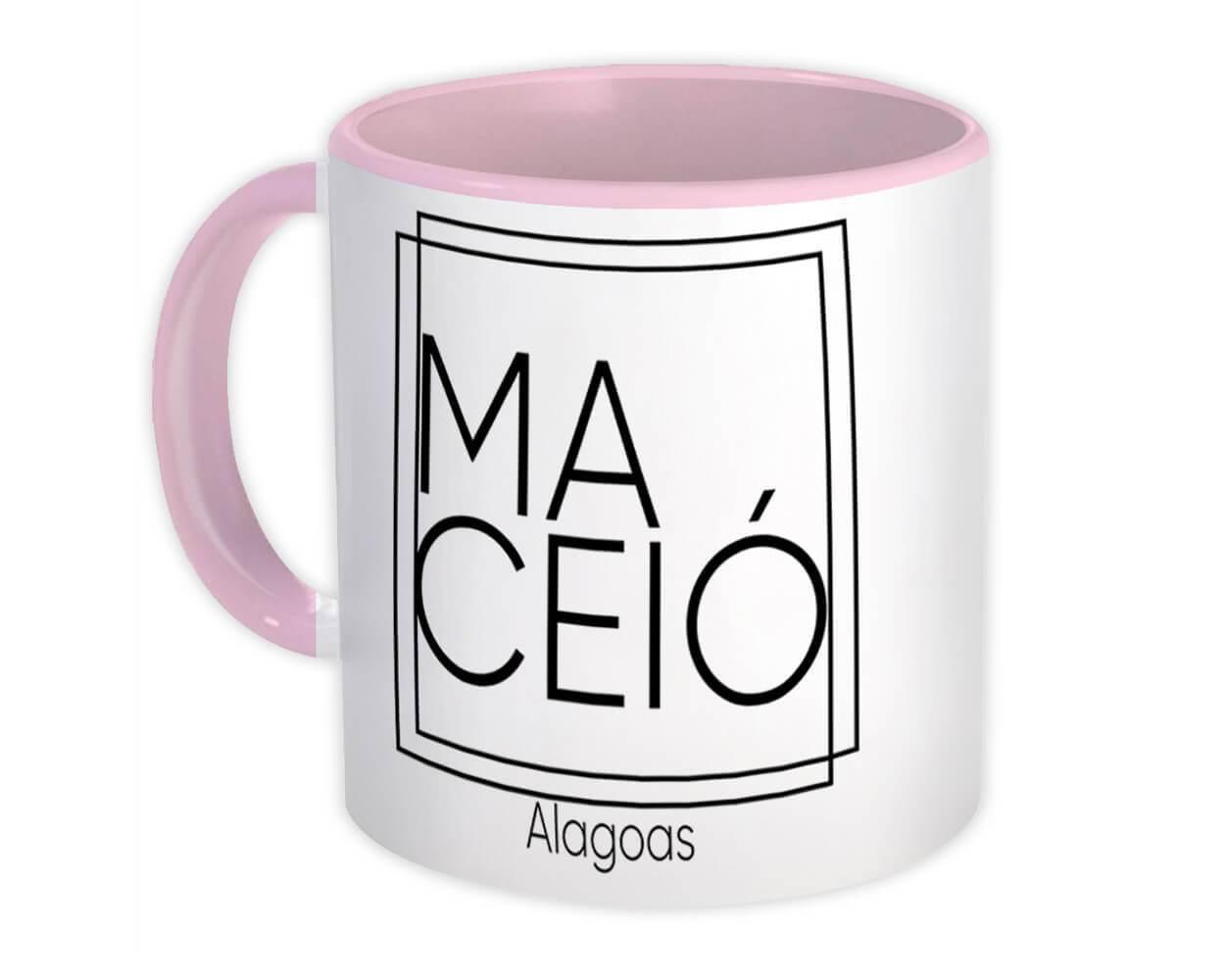 Gift Mug : Maceió Square Souvenir Travel Beach Alagoas Brasil