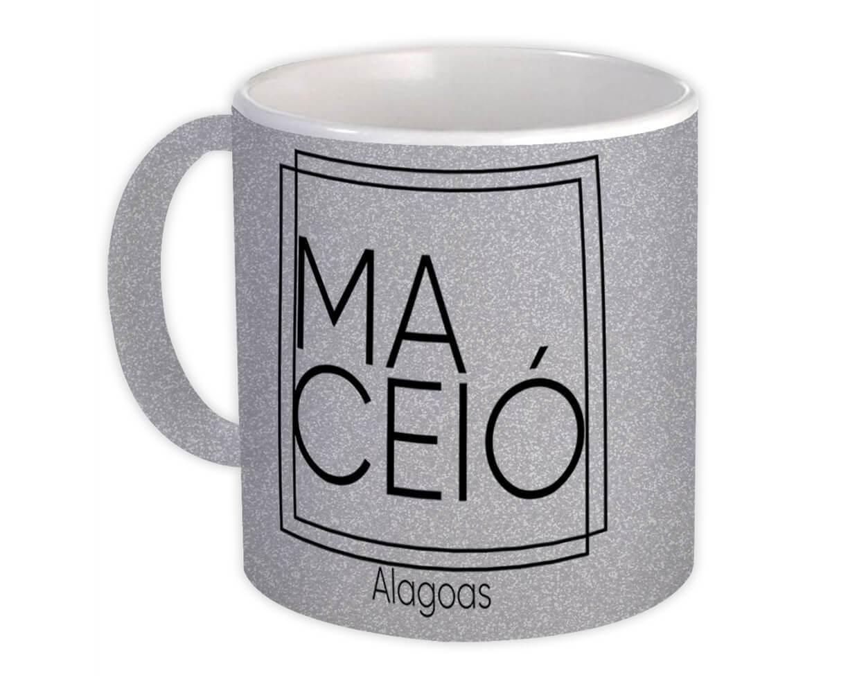 Gift Mug : Maceió Square Souvenir Travel Beach Alagoas Brasil