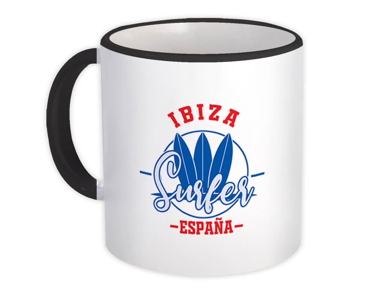 Gift Mug : Ibiza Spain Surfer Tropical Souvenir Travel