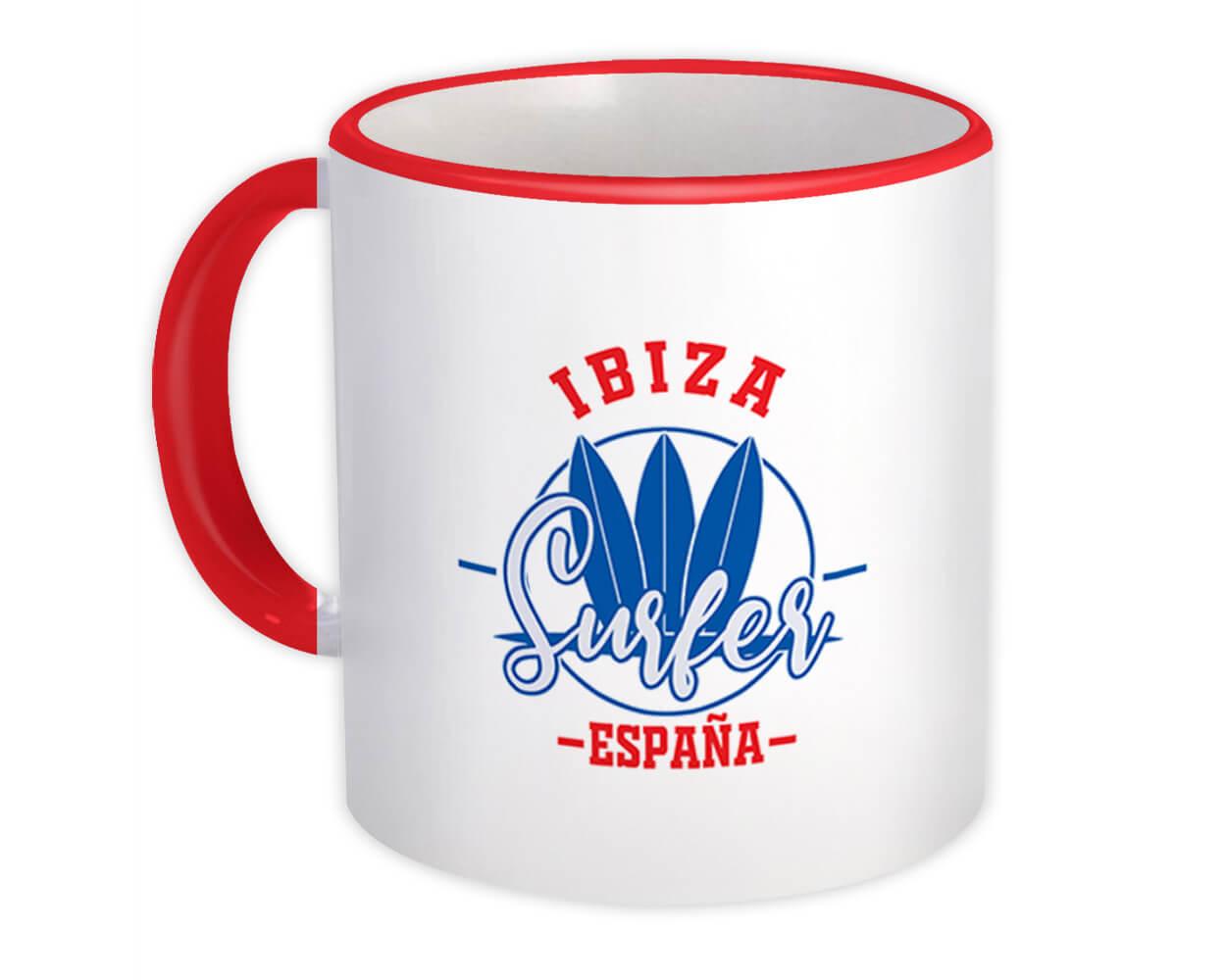 Gift Mug : Ibiza Spain Surfer Tropical Souvenir Travel