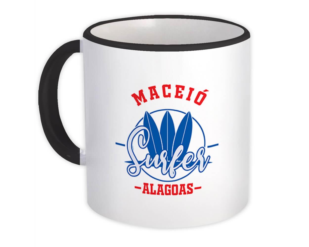 Gift Mug : Maceió Brasil Surfer Tropical Souvenir Travel