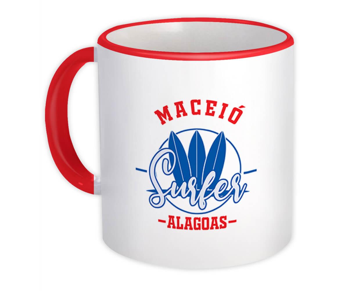 Gift Mug : Maceió Brasil Surfer Tropical Souvenir Travel